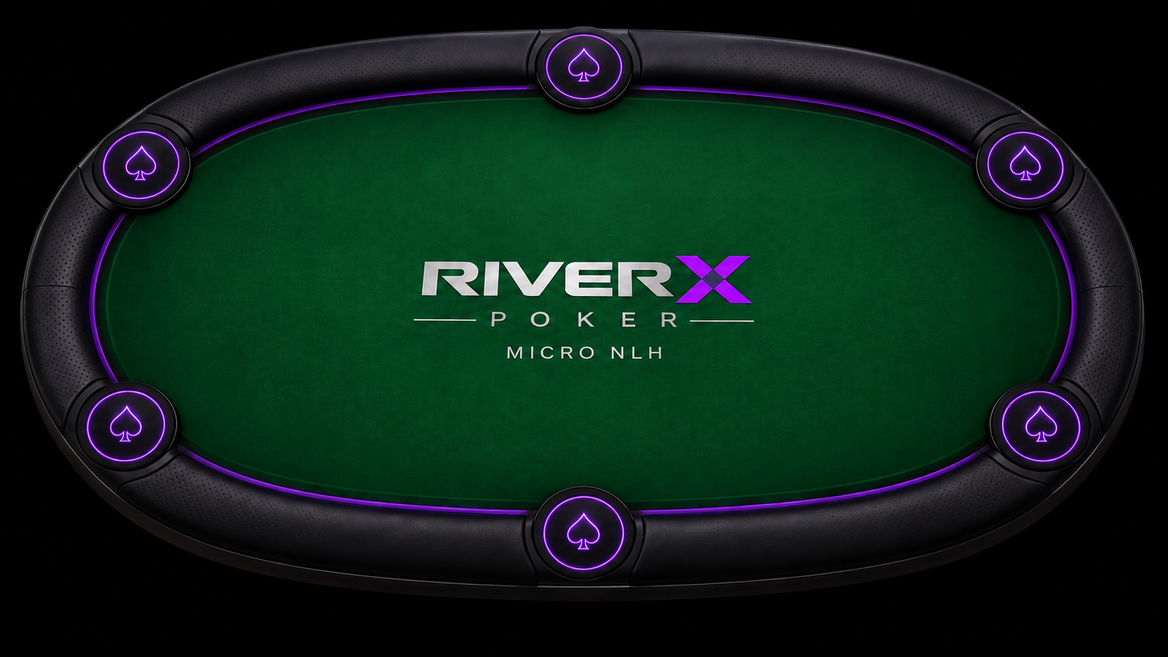 Playable poker table artwork